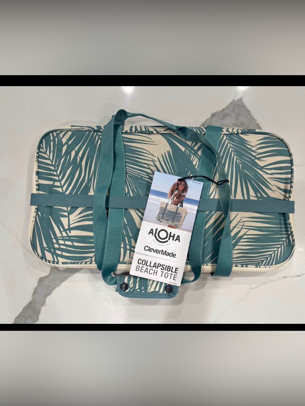 NWT ALOHA BEACH BAG NEW GREEN